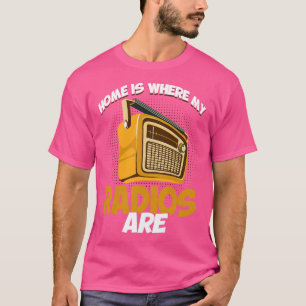 Radio-ontvangst radioactiviteit amateur t-shirt