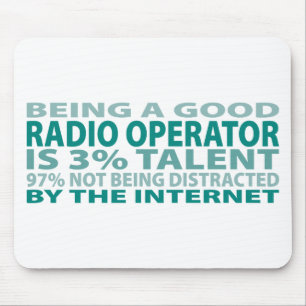 Radio Operator 3% Talent Muismat