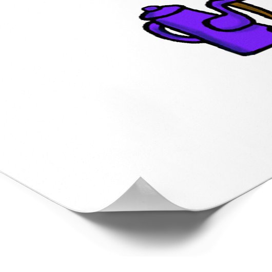 Radio-operator met één Poster met lang contact (Hoek)