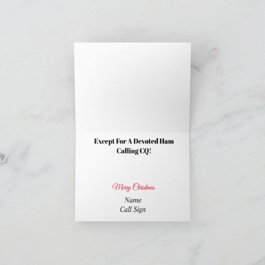 Radio-operator met uurweerkaatste Kaart (Binnen)