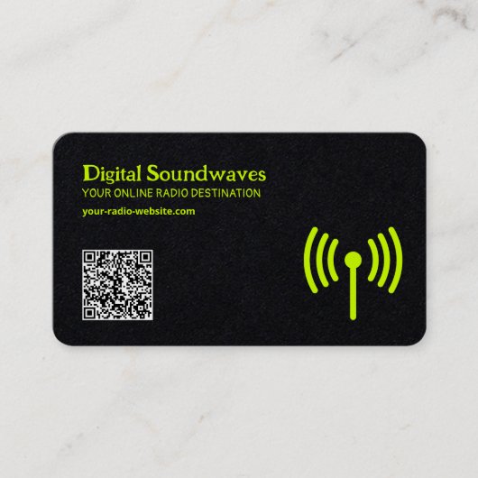 Radio Premium Visitekaartje (Voorkant)