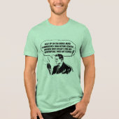 Radio Realisme: Omarm de Ad-Pocalyps Tri-Blend Shirt (Voorkant)