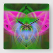 Radio Realm Square Wall klok (Voorkant)