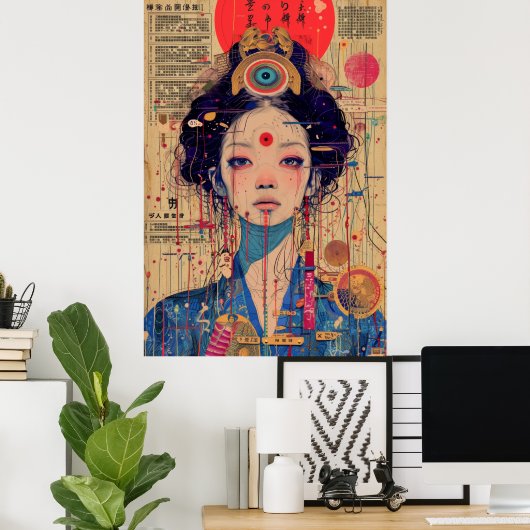  Radio Record Technics Poster (Thuiskantoor)