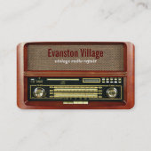 radio reparatie visitekaartje (Voorkant)