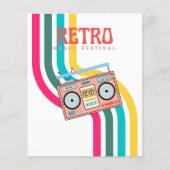 Radio Retro Flyer (Voorkant)
