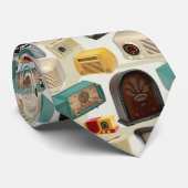 radio retro  stropdas (Opgerold)