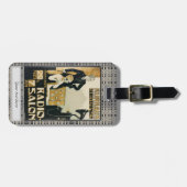  radio Salon  1920 Nederland Bagagelabel (Voorkant horizontaal)