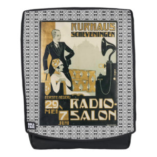radio Salon 1920 Nederland Rugtassen