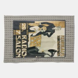 radio Salon 1920 Nederland Theedoek