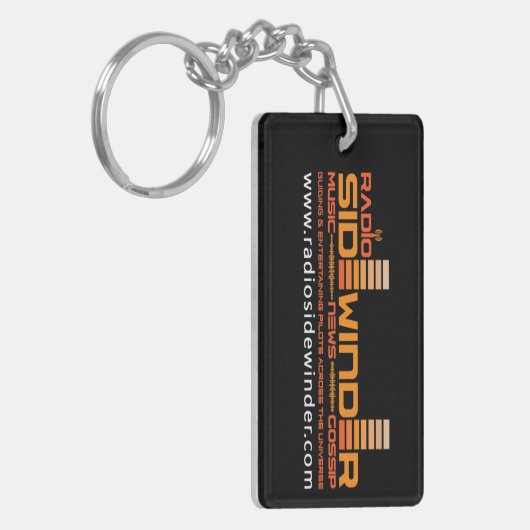 Radio Sidewinder Keyring Sleutelhanger (Voorkant Links)