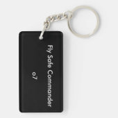Radio Sidewinder Keyring Sleutelhanger (achterkant)