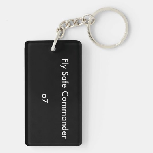 Radio Sidewinder Keyring Sleutelhanger (achterkant)