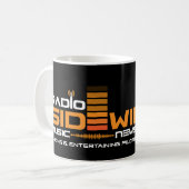 Radio Sidewinder mok zwart (Voorkant links)