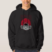Radio Space Astronomy Galaxy Astronaut  Radio Spac Hoodie (Voorkant)