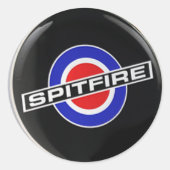 Radio Spitfire Merchandise Ronde Sticker (Voorkant)
