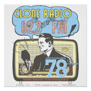 Radio Station Ad   Perfect Poster