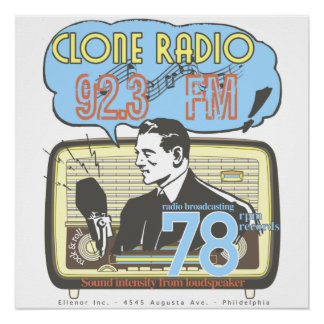 Radio Station Ad   Perfect Poster