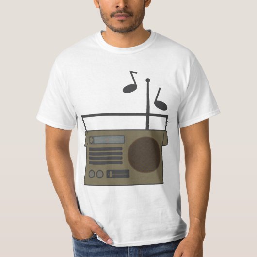 Radio T-shirt (Voorkant)