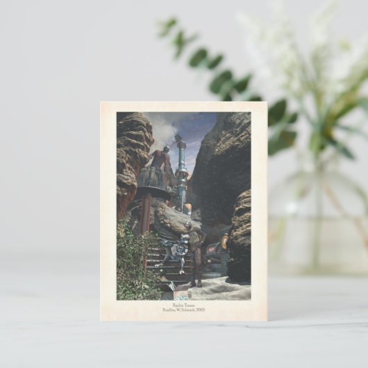 Radio Times Briefkaart (Staand voorkant)