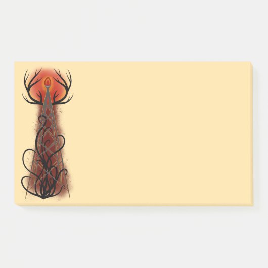 Radio Tower uit de hel Post-it® Notes (Voorkant)