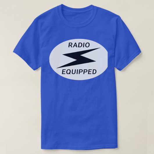 Radio uitgerust 1 t-shirt (Design voorkant)