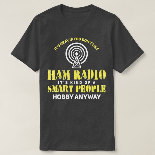 Radio-uitzendingen radioradio (1) t-shirt (Design voorkant)