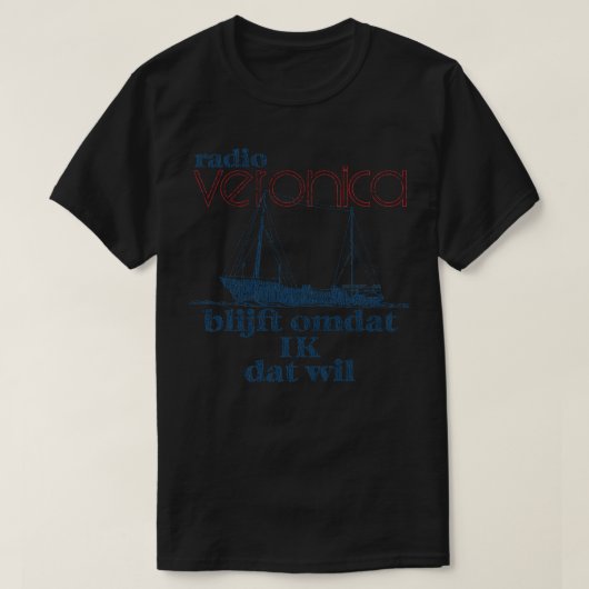 Radio Veronica 1960 T-shirt (Design voorkant)