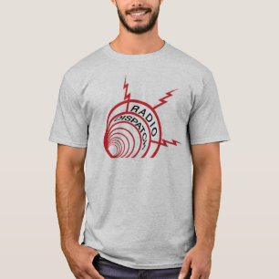 Radio Verzending mannen t-shirt