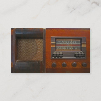 radio visitekaartje