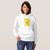 Radioactief afval dameshoodie hoodie (Voorkant volledig)