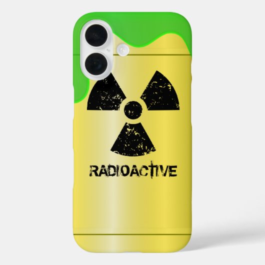 Radioactief afval Drum Case-Mate iPhone Case (Achterkant)