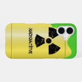 Radioactief afval Drum iPhone 16 Hoesje (Achterkant horizontaal)