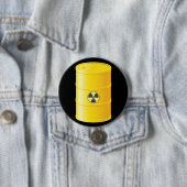 Radioactief Afval Knop Ronde Button 7,6 Cm (In situ)