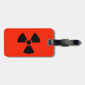 Radioactief Bagagelabel (Achterkant horizontaal)