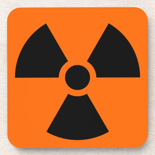 Radioactief Bier Onderzetter (Voorkant)
