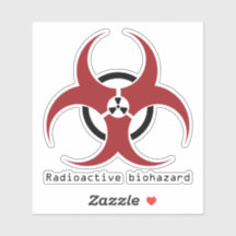 radioactief biohazard