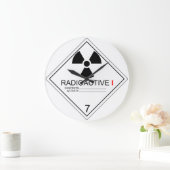 Radioactief Bord CAT 1-klok Grote Klok (Huis)