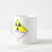 Radioactief Bord CAT 3-Mok Koffiemok (Voorkant links)