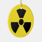 Radioactief bord ornament (Rechts)