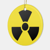 Radioactief bord ornament (Links)