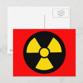 Radioactief Briefkaart (Voorkant / Achterkant)