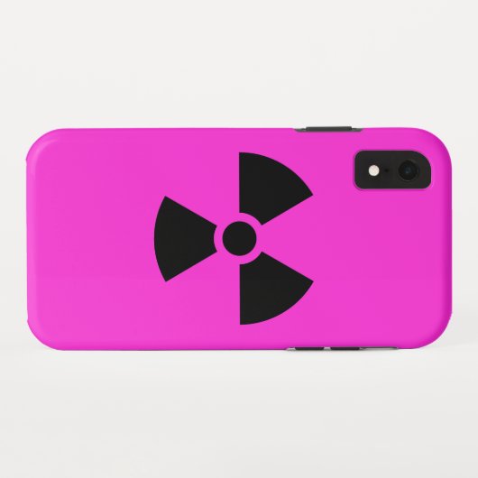 Radioactief Case-Mate iPhone Case (Achterkant (horizontaal))