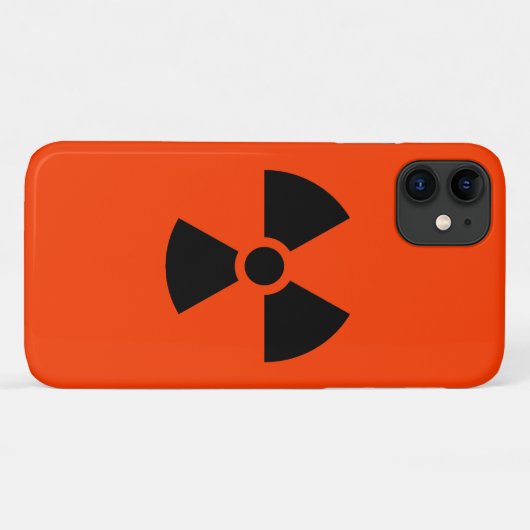 Radioactief Case-Mate iPhone Case (Achterkant (horizontaal))