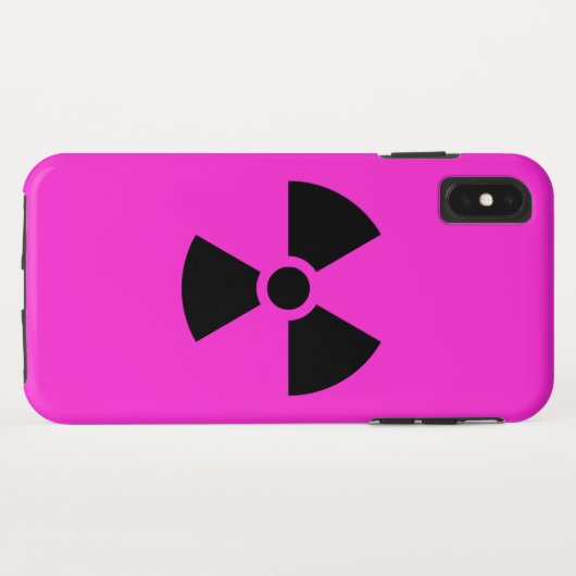 Radioactief Case-Mate iPhone Case (Achterkant (horizontaal))