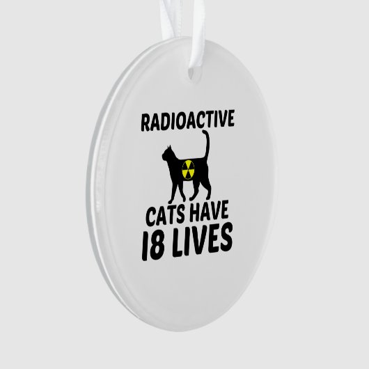 RADIOACTIEF CATS ORNAMENT (voorkant)