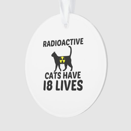 RADIOACTIEF CATS ORNAMENT (voorkant)