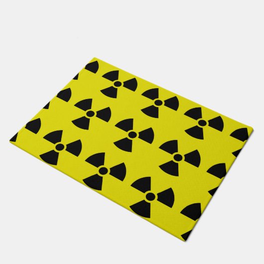 Radioactief Deurmat (Schuin)