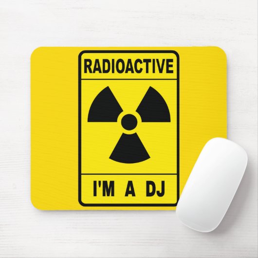 Radioactief DJ Muismat (Met muis)