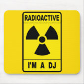 Radioactief DJ Muismat (Voorkant)